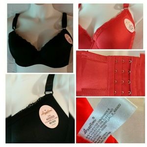 Two 40DDD Lace Underwire Bras BNWT